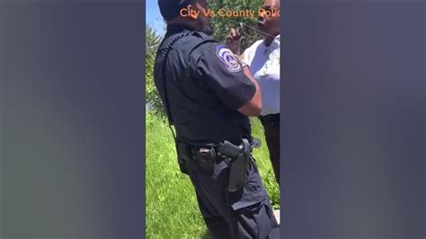 city vs county police